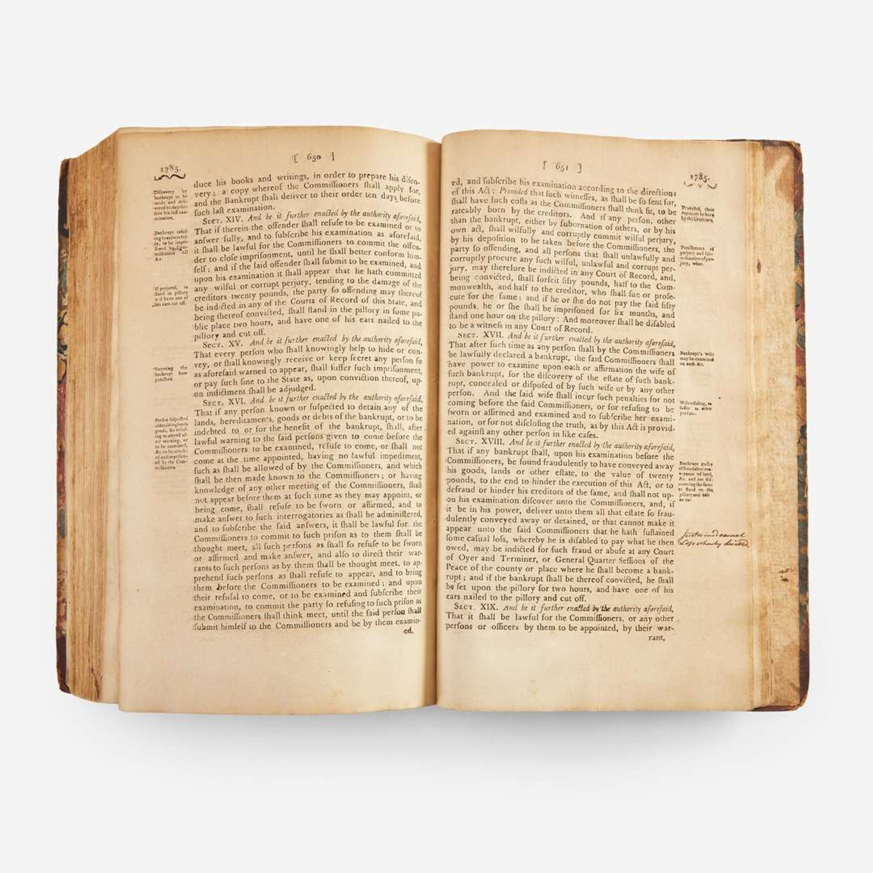 [Pennsylvania] [Biddle, Clement] Laws Enacted in the Sixth General Assembly of the Representatives of the Freemen of the Commonwealth of Pennsylvania...