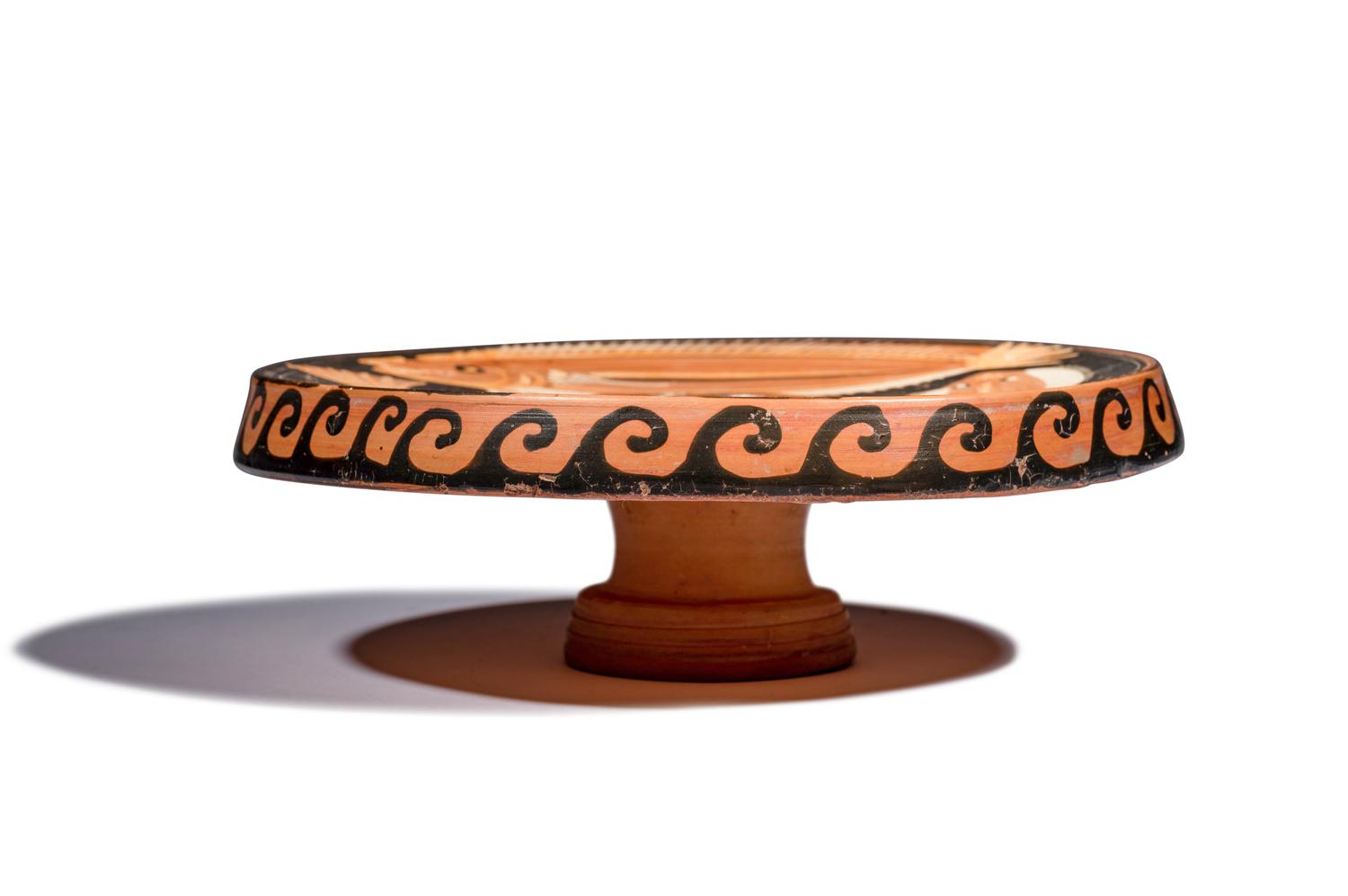 An Apulian Red-Figured Fish Plate