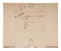 [ENGLISH & CONTINENTAL MANUSCRIPTS]. LAFAYETTE, Marie Joseph Paul Yves Roch Gilbert du Motier, Marquis de (1757-1834). Autograph letter signed ("Lafayette") to "Monsieur Fabreguette" dated 18 May 1827.