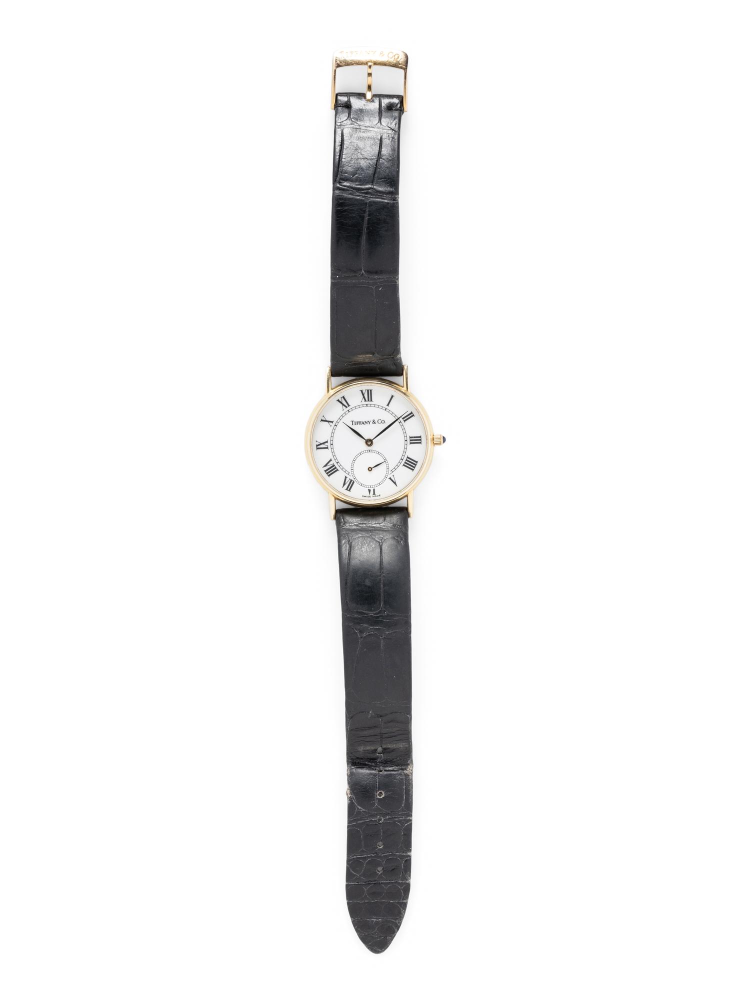 TIFFANY & CO., 14K YELLOW GOLD WATCH