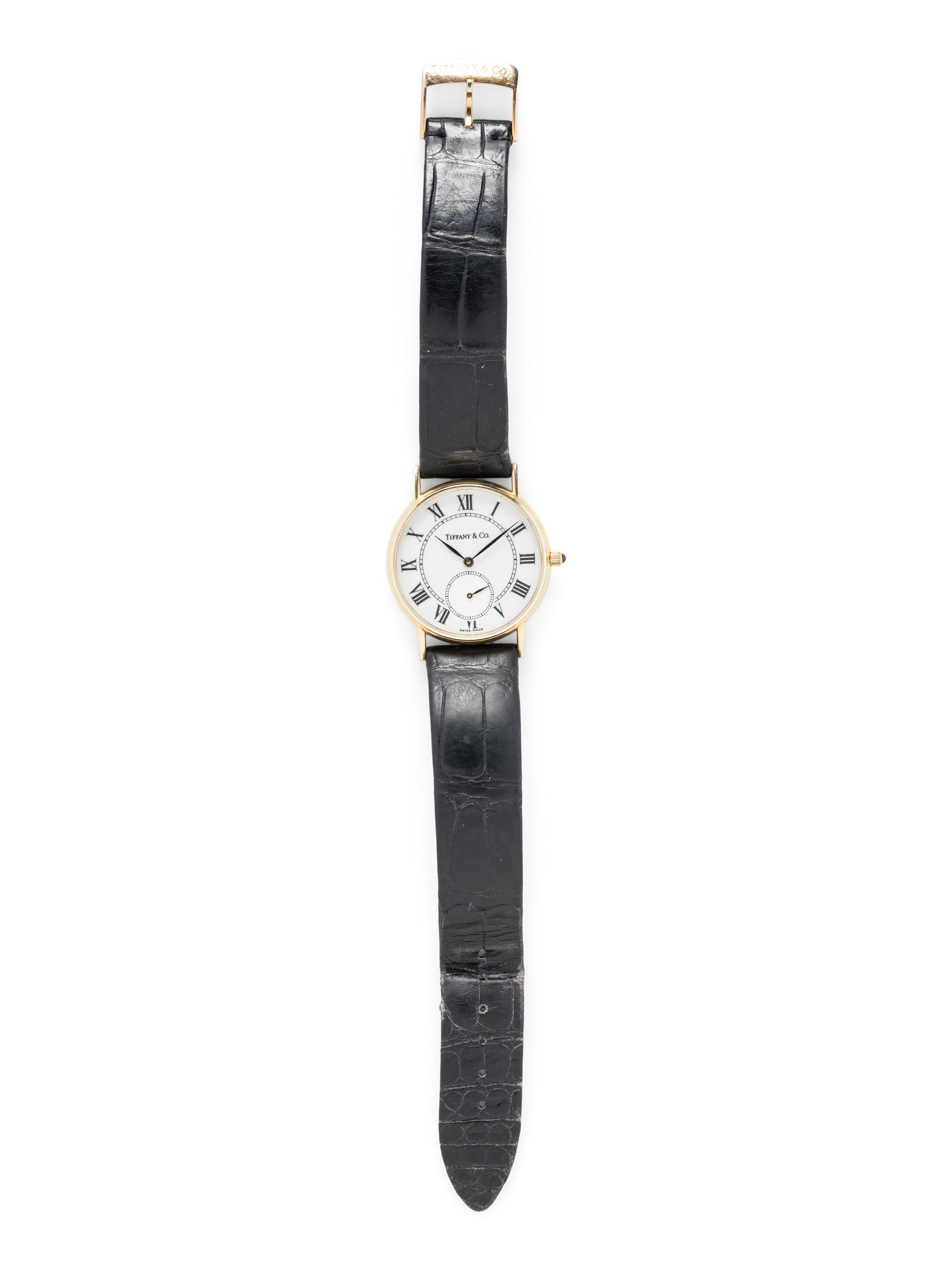 TIFFANY & CO., 14K YELLOW GOLD WATCH