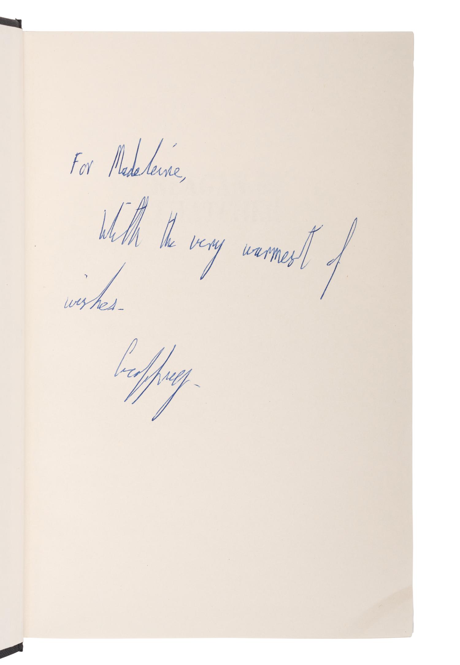 DIPLOMACY A group of 8 works, most FIRST EDITIONS INSCRIBED TO SECRETARY ALBRIGHT: