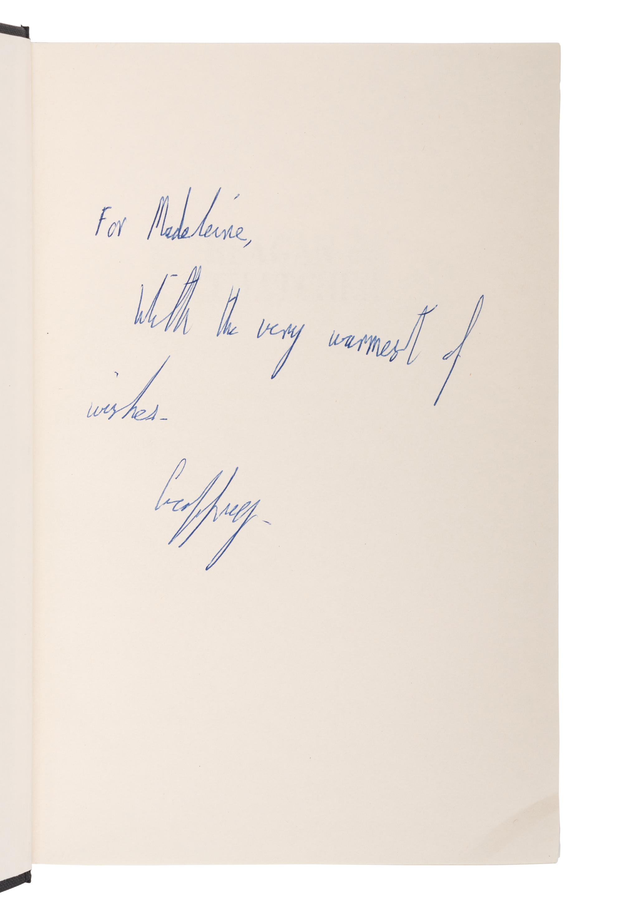 DIPLOMACY A group of 8 works, most FIRST EDITIONS INSCRIBED TO SECRETARY ALBRIGHT: