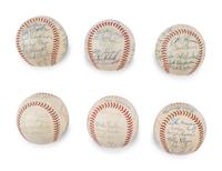 A Group of Assorted 1960s Washington Senators Team Signed Autograph Baseballs