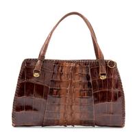 Brown Alligator Bag