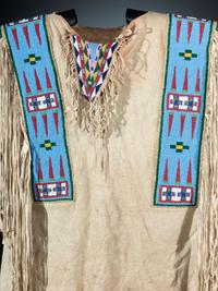 Assiniboine Beaded Hide Shirt