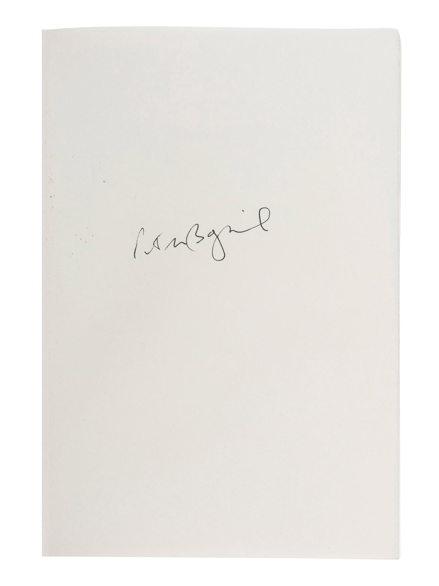 [HOLLYWOOD]. A group of 11 works, many with connections to film and entertainment, all SIGNED copies, comprising: