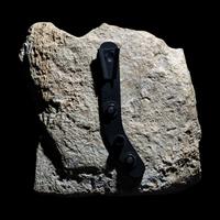 A Maya Limestone Fragment with Glyphs