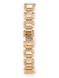 PERY, 14K YELLOW GOLD SURPRISE WRISTWATCH