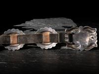 Sterling Silver and Morenci Turquoise Concha Belt