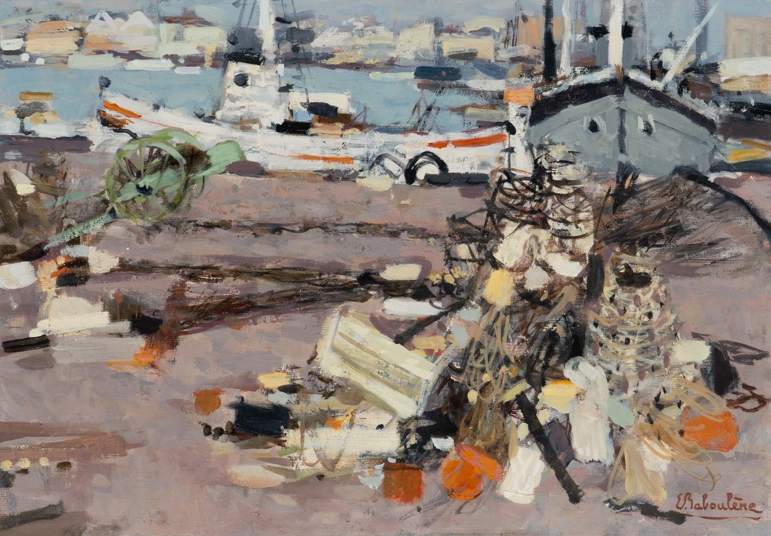 Le Port Quai Du Parti, Toulon, 1961