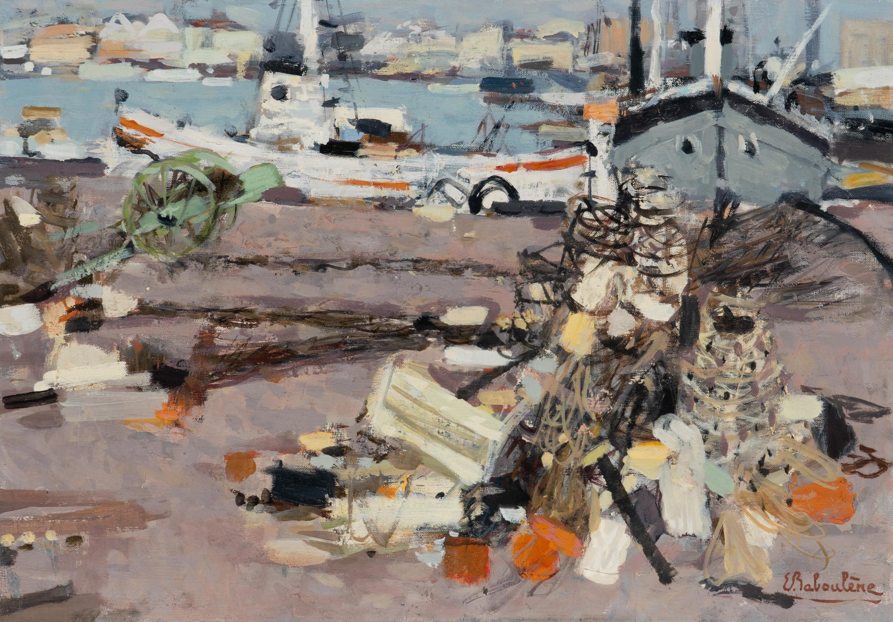 Le Port Quai Du Parti, Toulon, 1961
