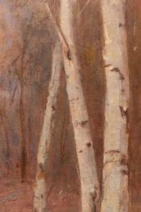 Landscape with White Birches