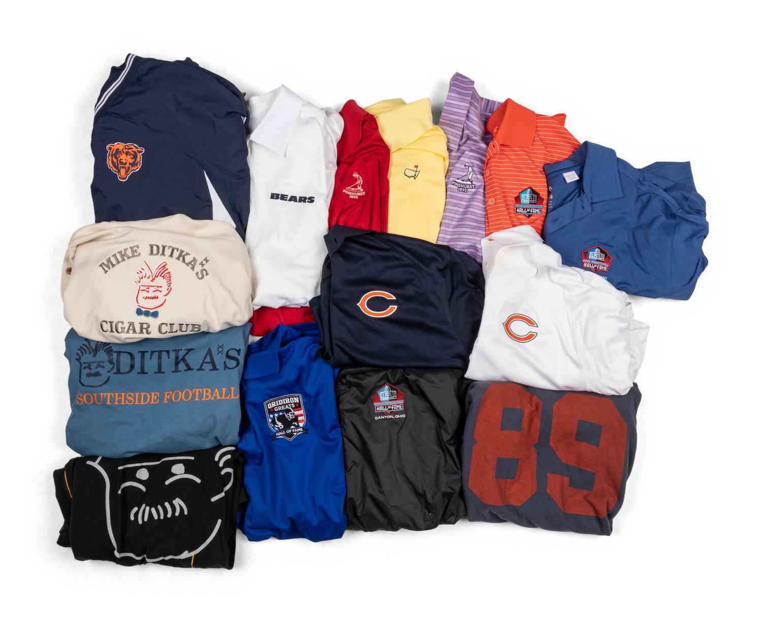 A Large Group of Clothing Personally Owned and Worn by Mike Ditka