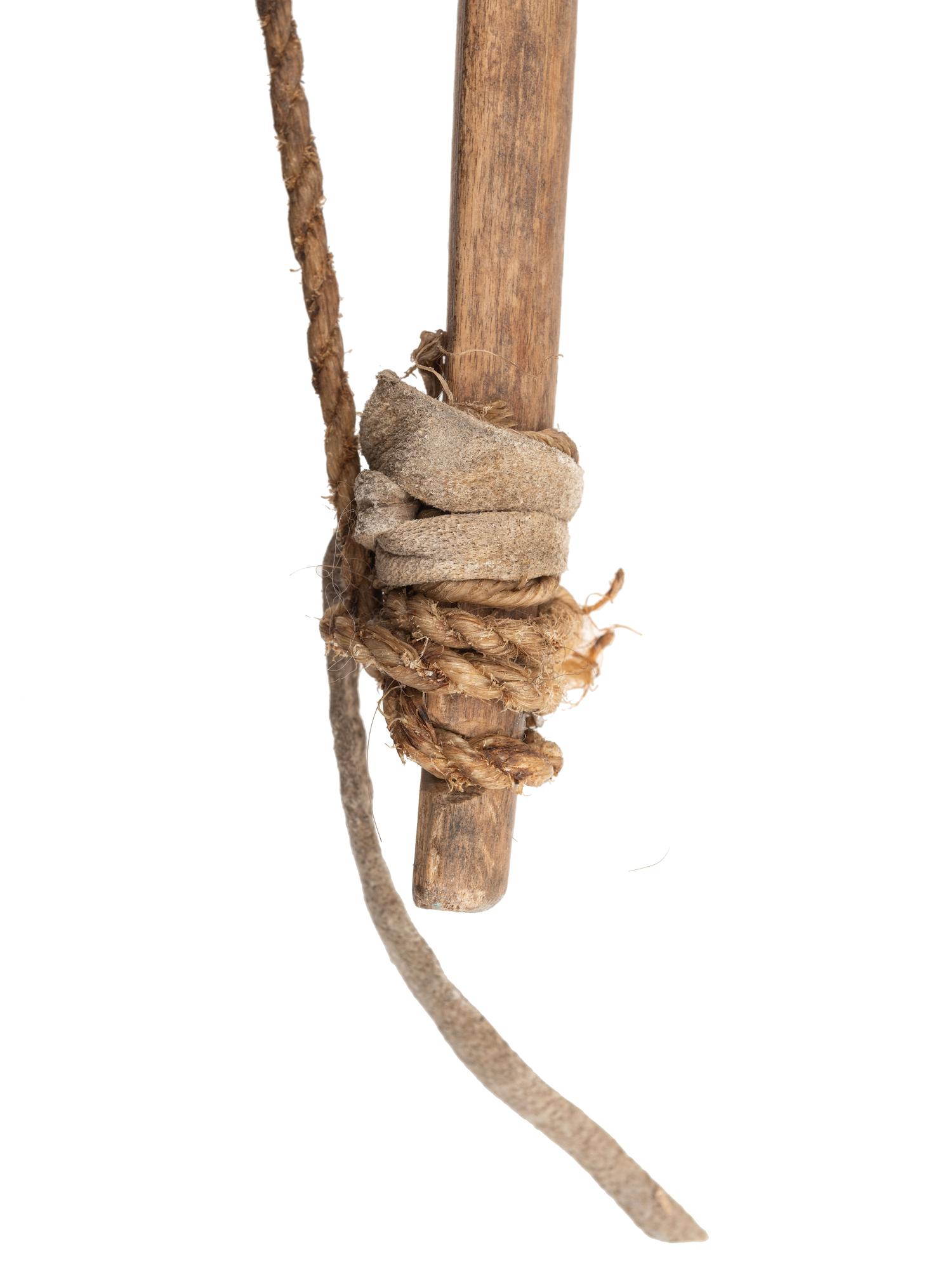 Apache Bow, with Painted Arrow
