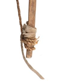 Apache Bow, with Painted Arrow