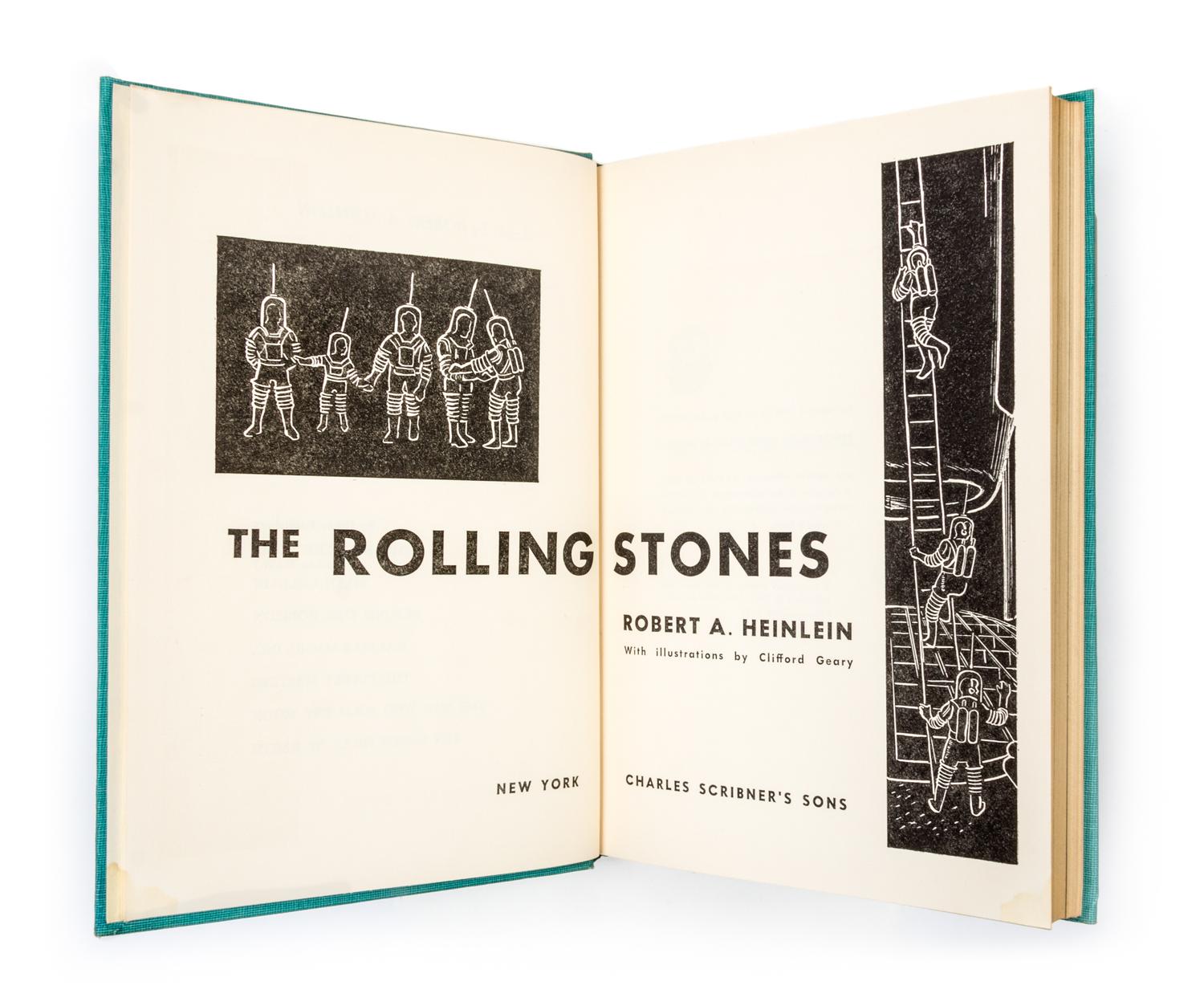 HEINLEIN, ROBERT A. The Rolling Stones. New York, 1952. First edition, signed.
