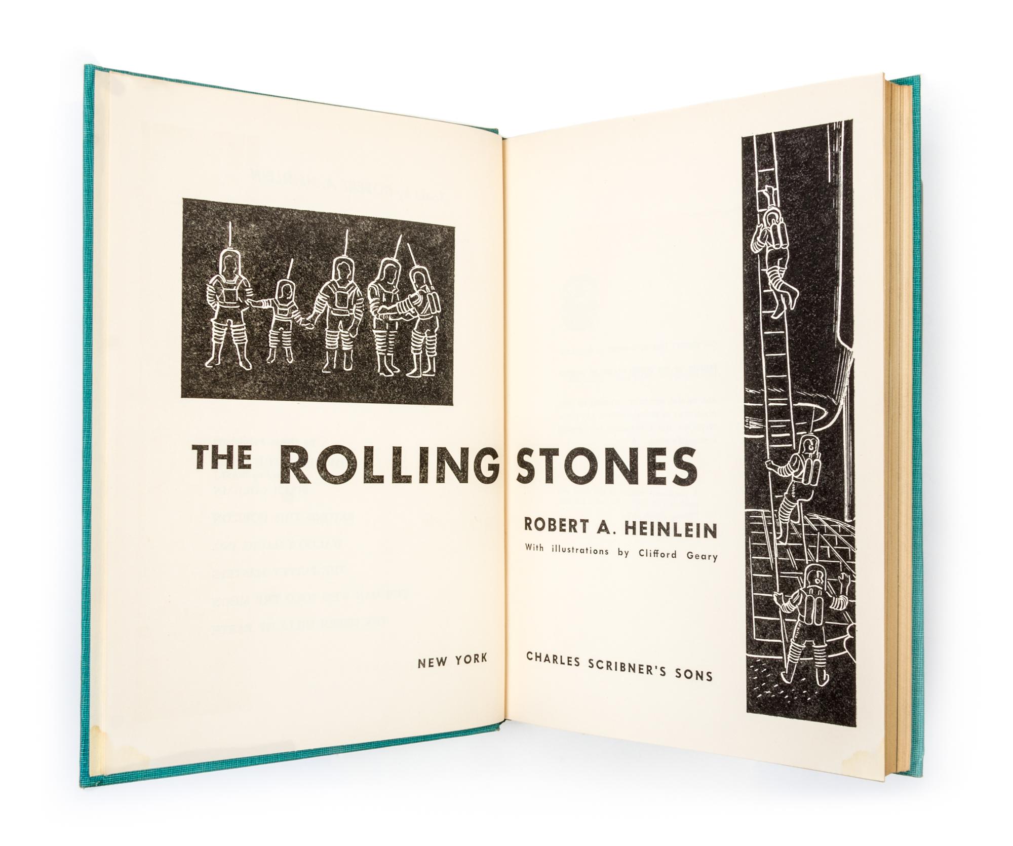 HEINLEIN, ROBERT A. The Rolling Stones. New York, 1952. First edition, signed.