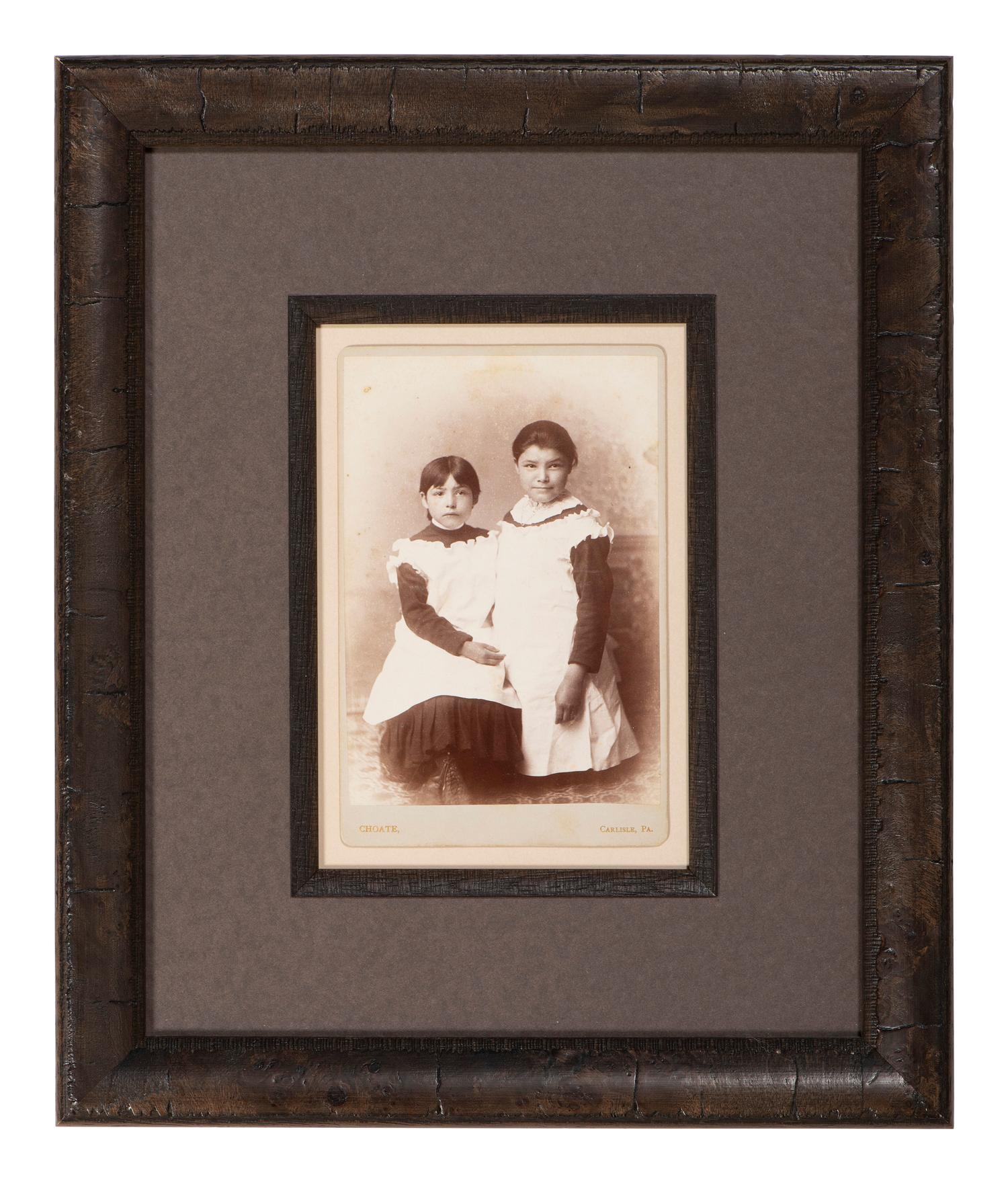 CHOATE, John N. (1848-1902), photographer. Images of students at Carlisle Indian School.
