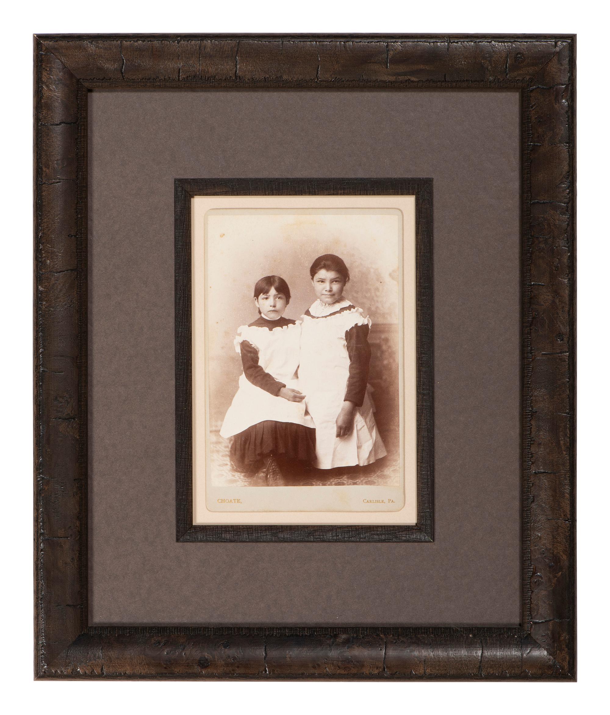 CHOATE, John N. (1848-1902), photographer. Images of students at Carlisle Indian School.