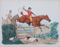 A Set of Three Fox Hunting Engravings Each: 8 1/4 x 10 1/2 inches. — AFTER HENRY ALKEN, (British, 1785-1851)