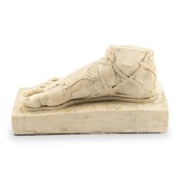 A Grand Tour Style Plaster Foot of Hermes