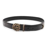 Henry Dunay, Sterling & Black Crocodile Belt