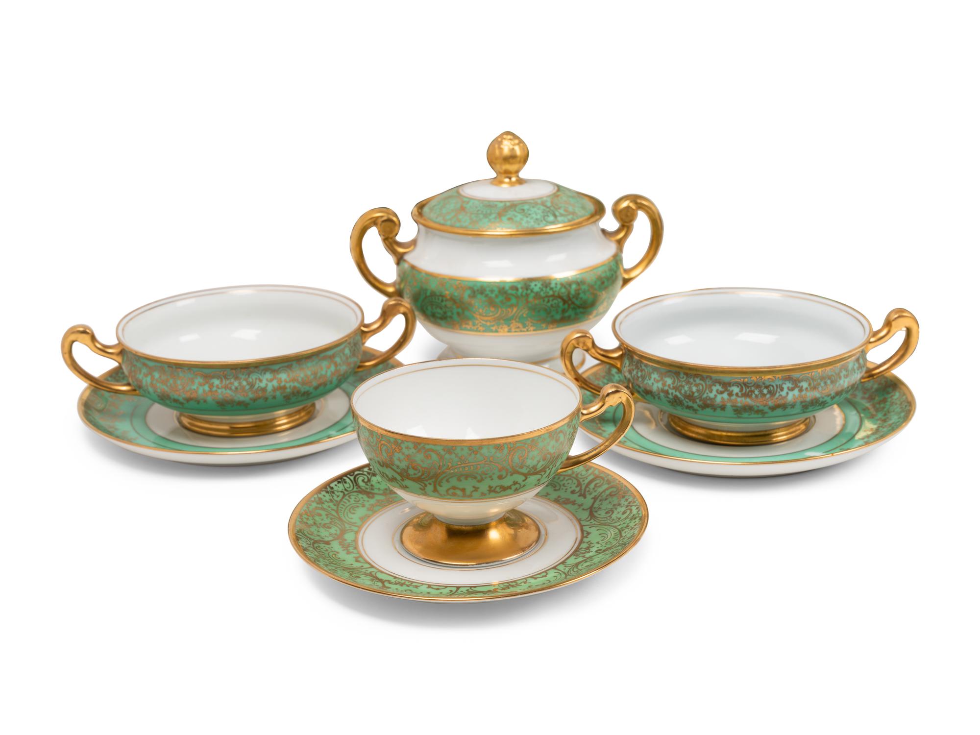 A Hutschenreuther Porcelain Dinner Service