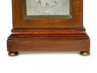 An English Mahogany Table Clock