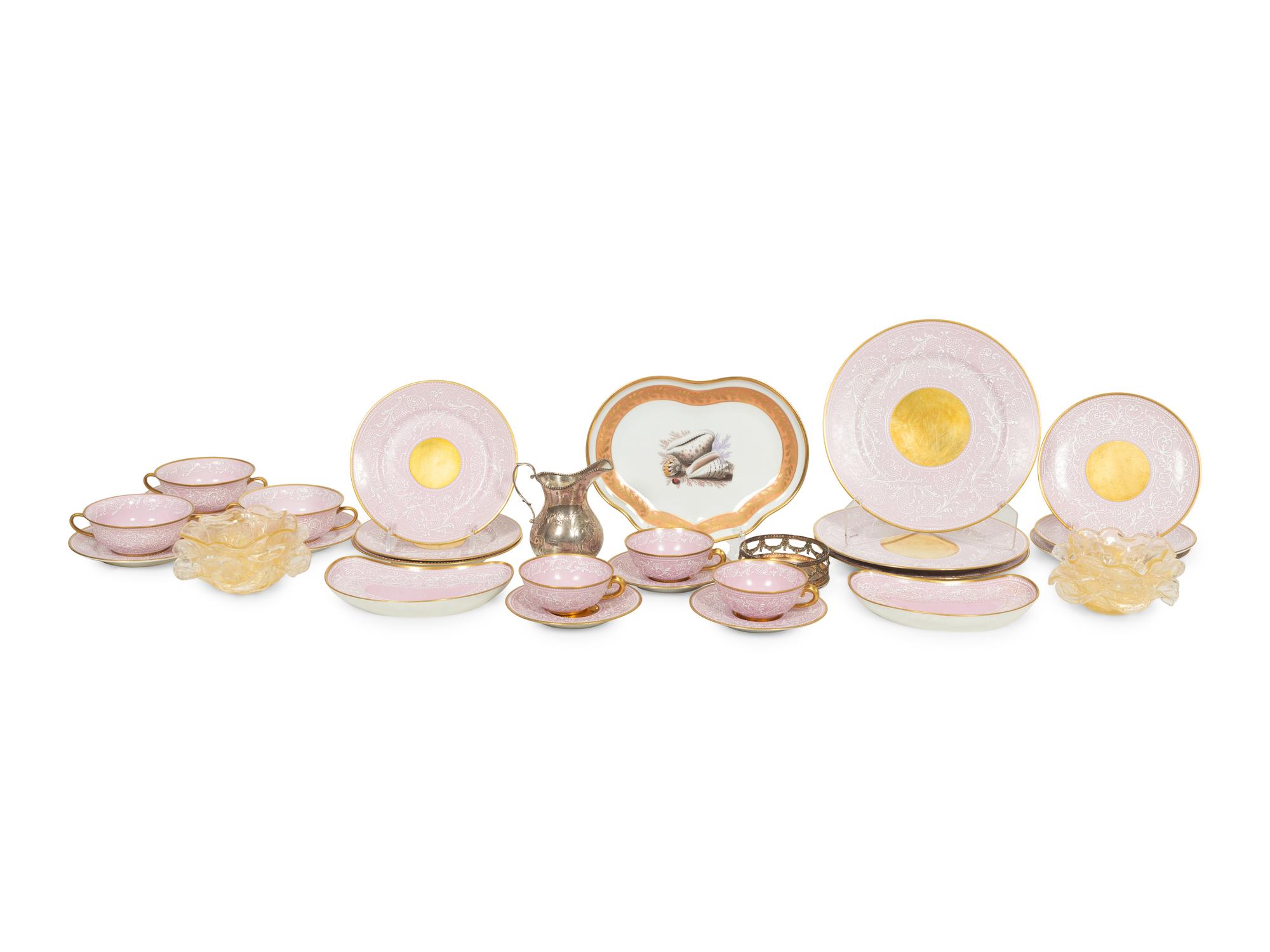 A Camille le Tallec Porcelain Dinner Service