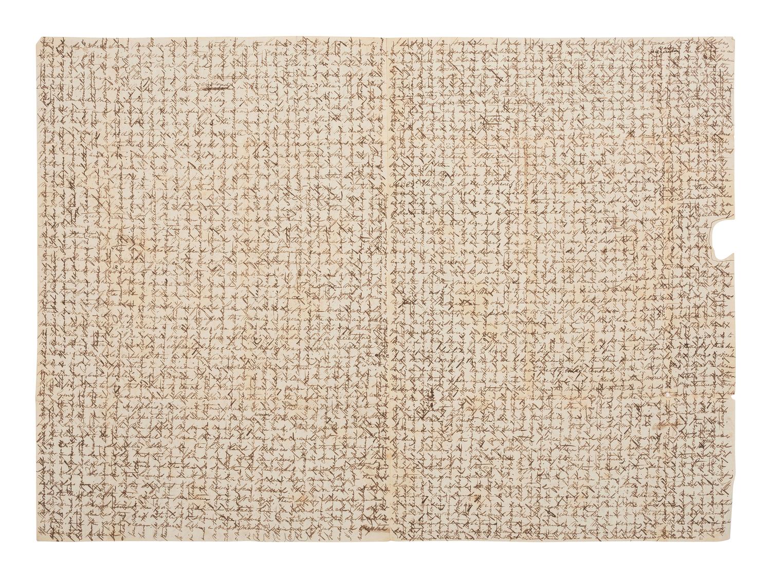 [MEXICAN WAR]. Letter written by Naval Surgeon Dr. William J. Powell. Acapulco, Mexico, 1845.