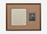 [Presidential] Pierce, Franklin: Autograph Letter, signed
