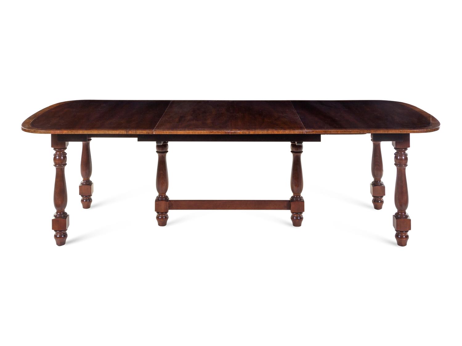 A George III Style Mahogany Dining Table