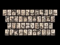 A Complete Set of 1953 Bowman Black & White Baseball Cards (64/64)