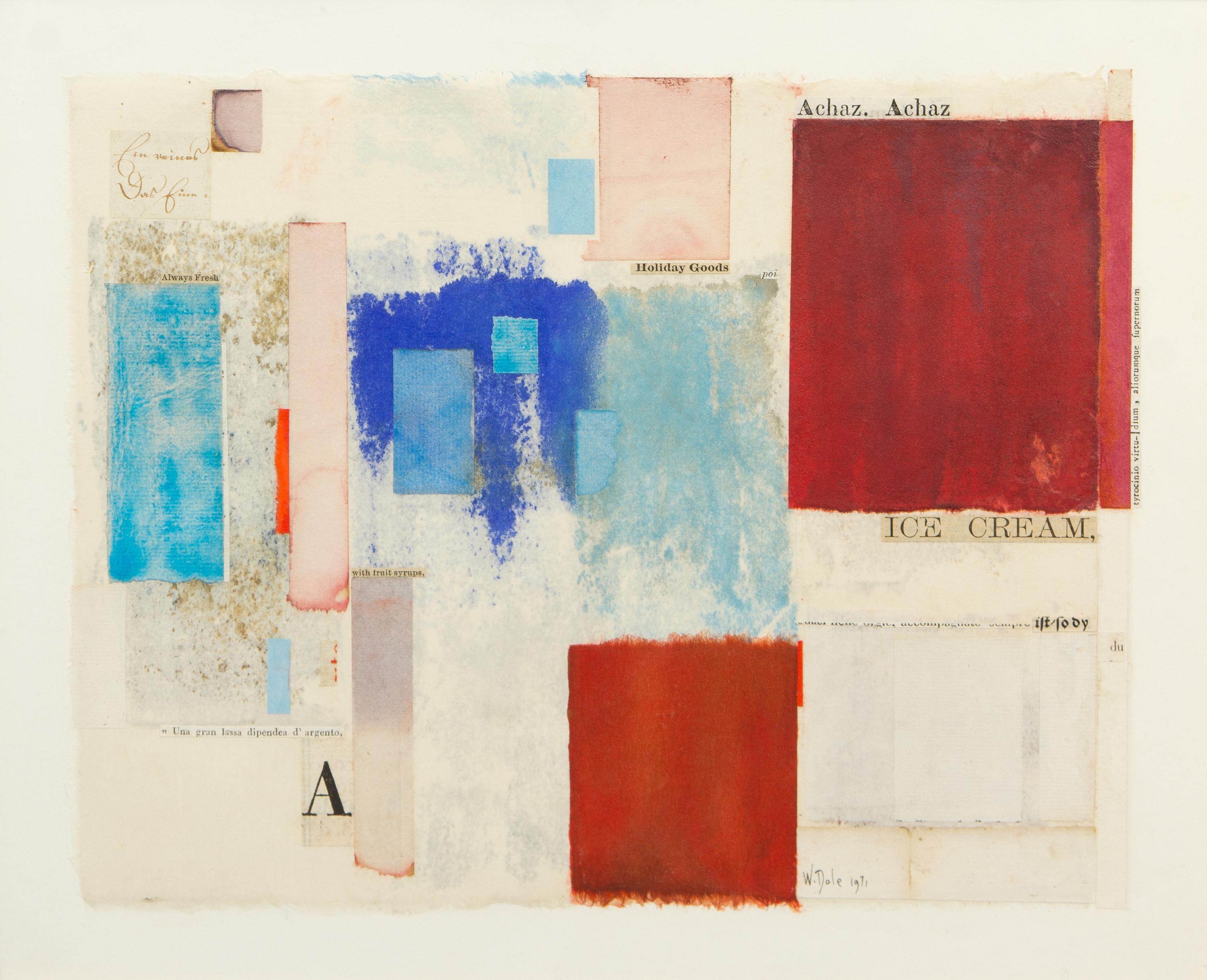 William Dole, (American, 1917-1983), Untitled, 1971