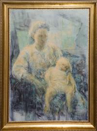 Harriet Rosendale, (American, 20th century), Mother and Child