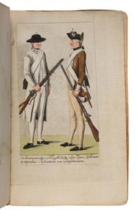 Sprengel, Matthias Christian (1746-1803). Allgemeines historisches Taschenbuch...der Revolution von Nord-America. Berlin: Haude & Spener, [1784].