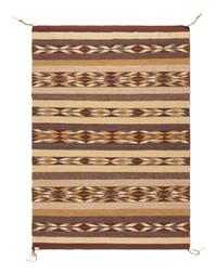 Navajo Crystal Pattern Weaving [Rug]