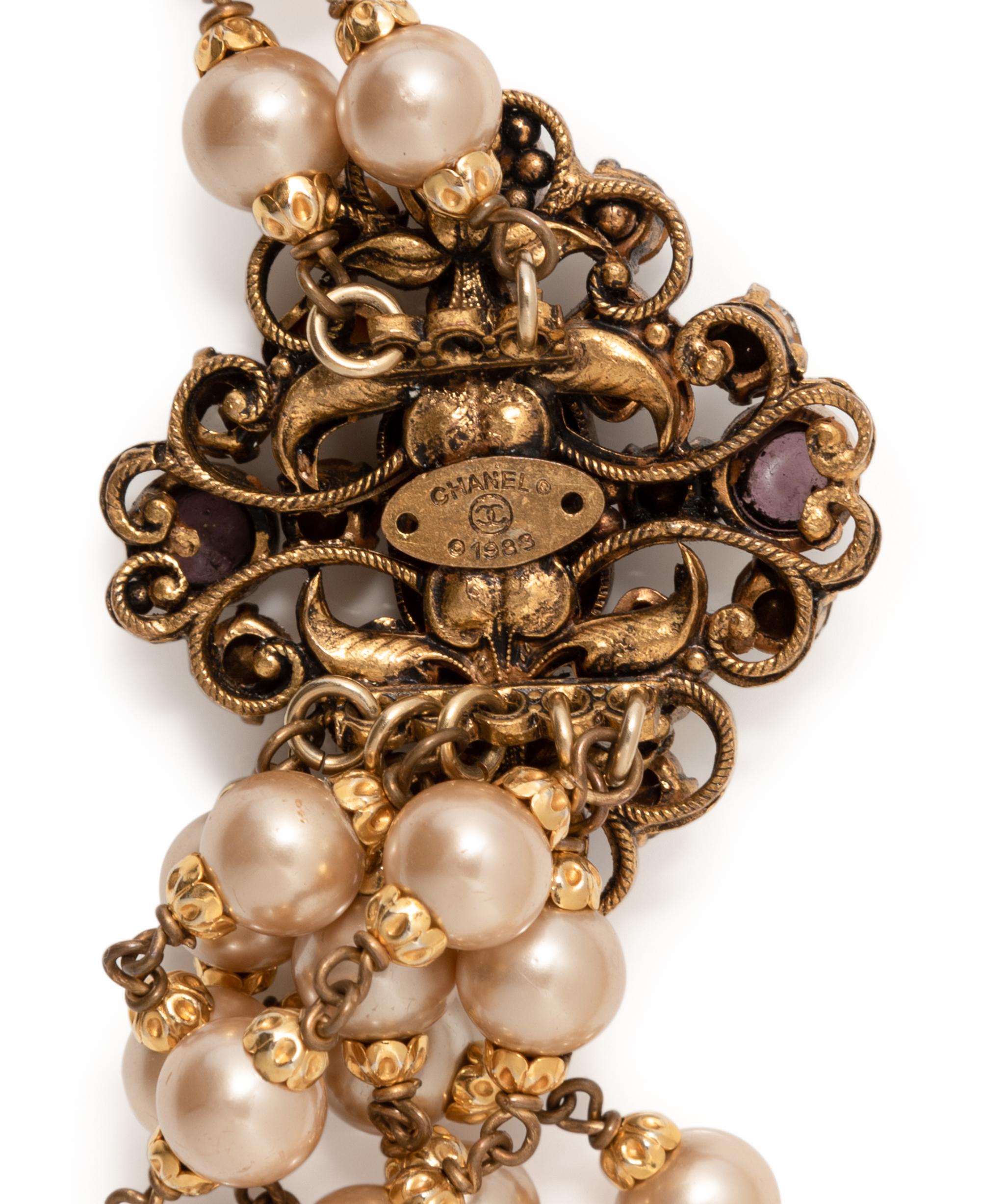 Chanel Gripoix Necklace, 1983