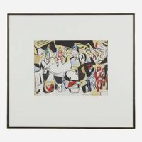 Vaclav Vytlacil (American, 1892-1984) Circus Scene