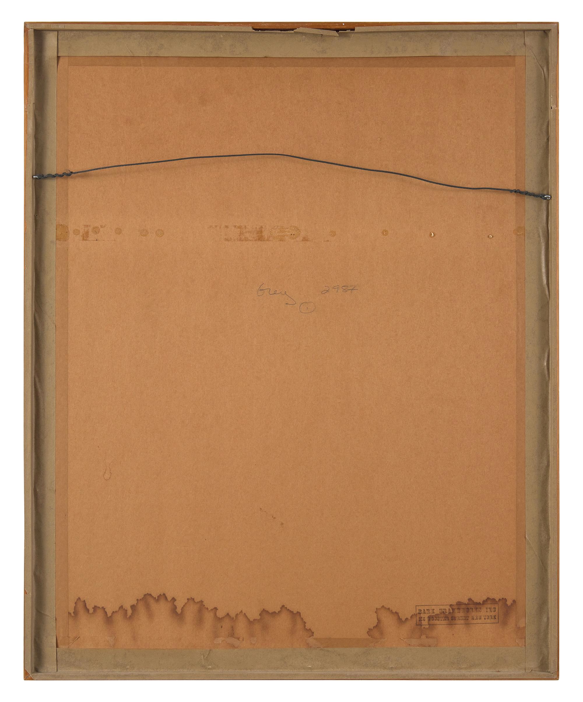 Jim Dine (American, b. 1935) — Self-Portrait without Glasses in Sepia, 1978
