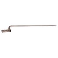 British Flintlock Carbine or Fusil Socket Bayonet with Lengthened Mortise Slot