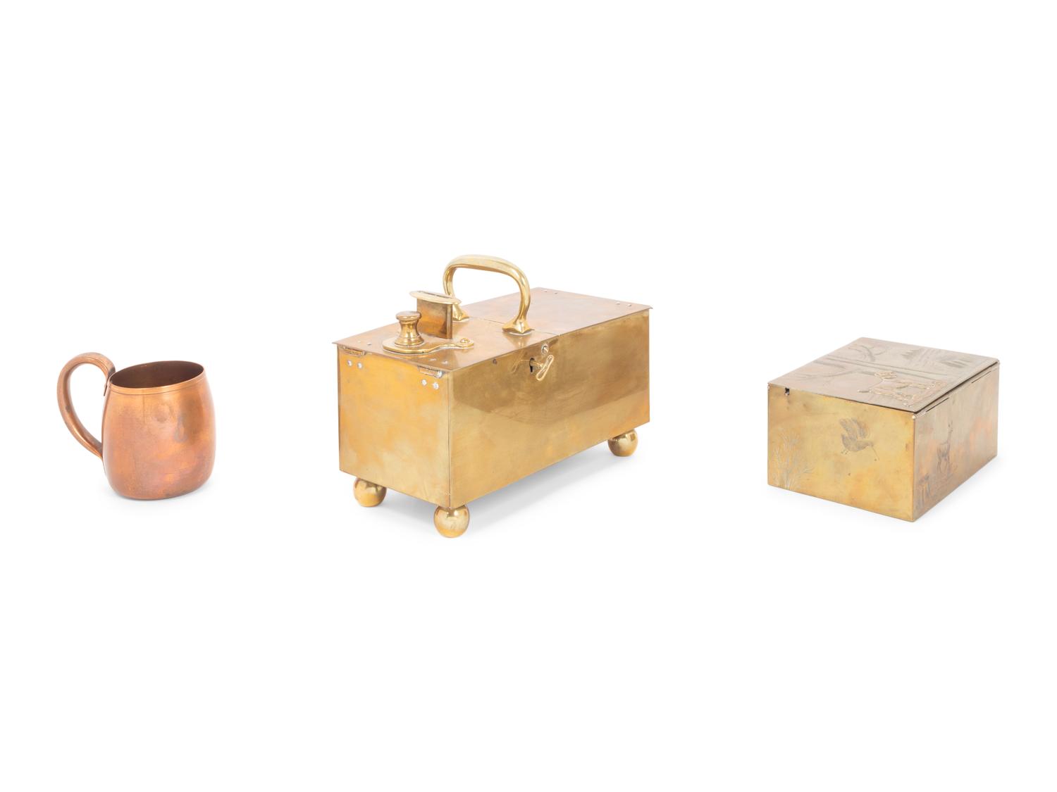 Three Brass and Copper Articles