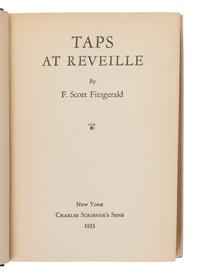 FITZGERALD, F. Scott (1896-1940). Taps at Reveille . New York: Charles Scribner's Sons, 1935.