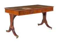 A Regency Style Mahogany Writing Table
