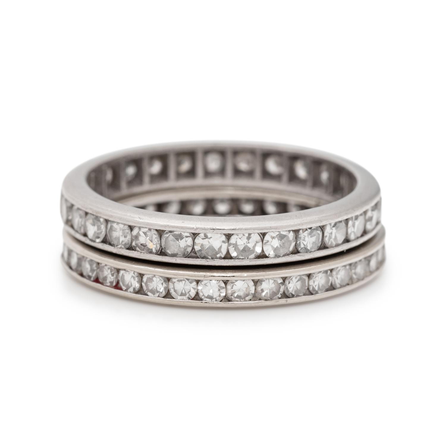 COLLECTION OF DIAMOND ETERNITY BANDS
