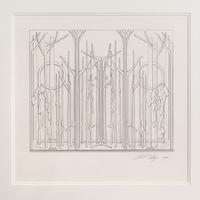 Proposal #1 for Memorial Gate, Ackland Art Museum, University of North Carolina at Chapel Hill , 1998