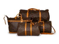 Group of Four Louis Vuitton Luggage Pieces
