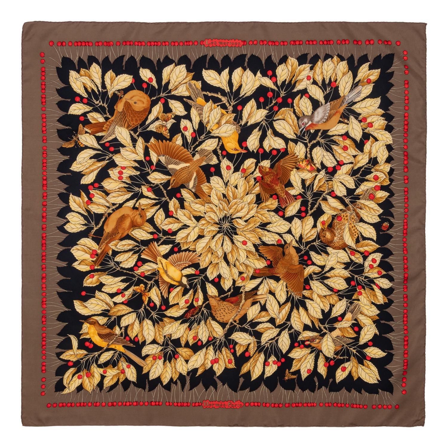 Two Hermès 90cm Silk Scarf, Carré