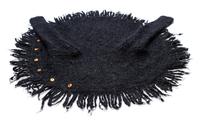 A Comme des Garcons Black Mohair Runway Cardigan,